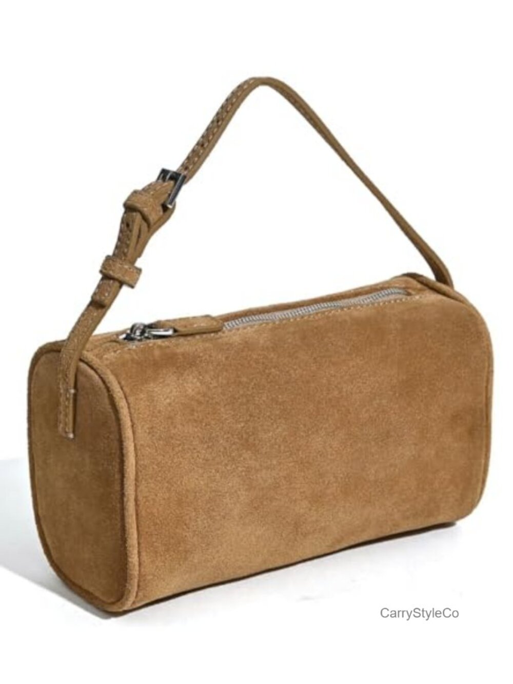 Slouchy Suede Hobo Bag PU Leather Crossbody Purse Shoulder Tote